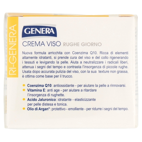 Genera Ri-Genera Crema Viso Q10 Rughe Giorno 50 ml